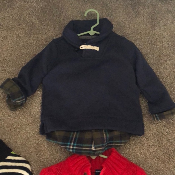 Lot of 2t Toddler boys sweaters and button downs - Picture 2 of 6